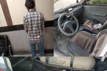 دستگیری سارق و کشف یک دستگاه خودرو سرقتی در سیدان