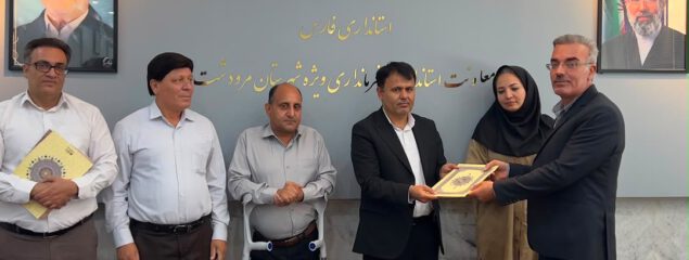 حمزه علیزاده رئیس اداره فرهنگ و ارشاد اسلامی شهرستان مرودشت شد