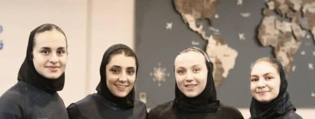 دینا تقیزاده، دختر وزنهبردار سیدانی راهی رقابتهای آسیایی شد